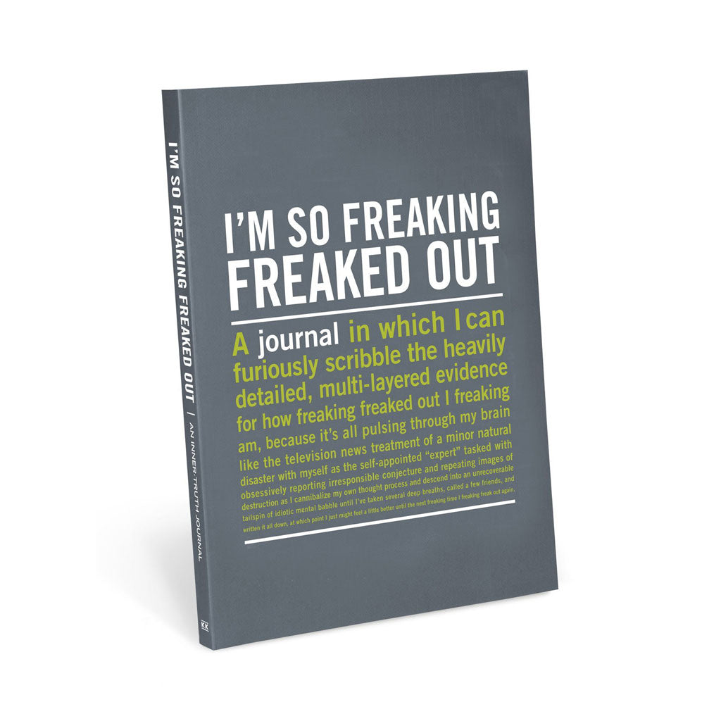 Knock Knock - I'm So Freaked Out Journal 