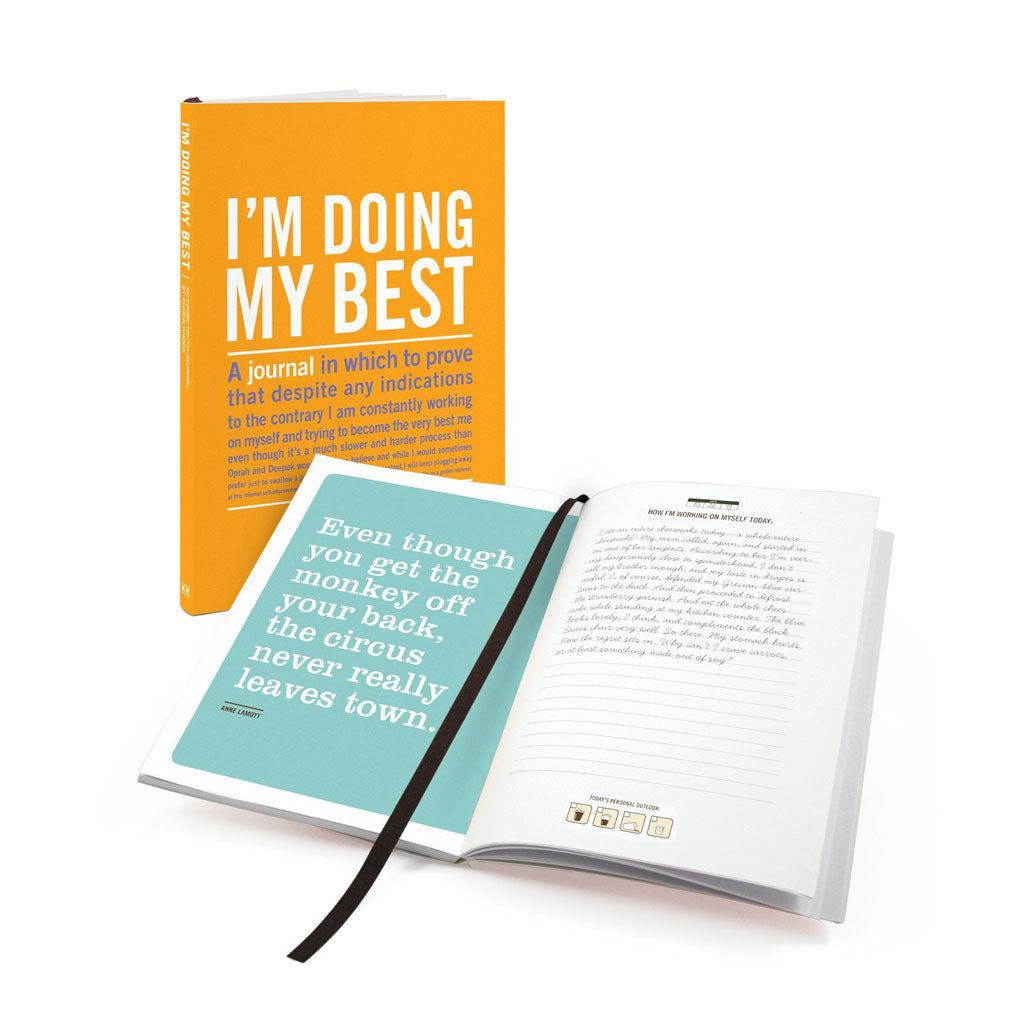 Knock Knock - I’m Doing My Best Journal - Sleep Like Boots