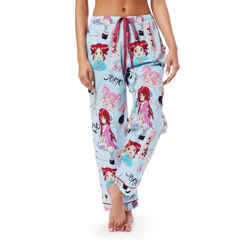 The Cat's Pajamas -  Tokyo Pop Poplin Pants